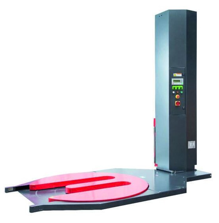 Stretchplus RS 10-2000 BW Palettenwickler mit Vorreckanlage und M-Teller